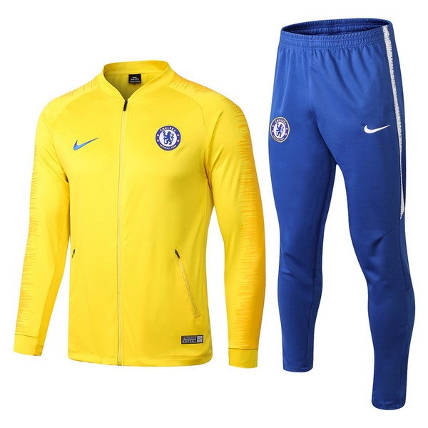 Survetement Football Chelsea 2018-19 Jaune